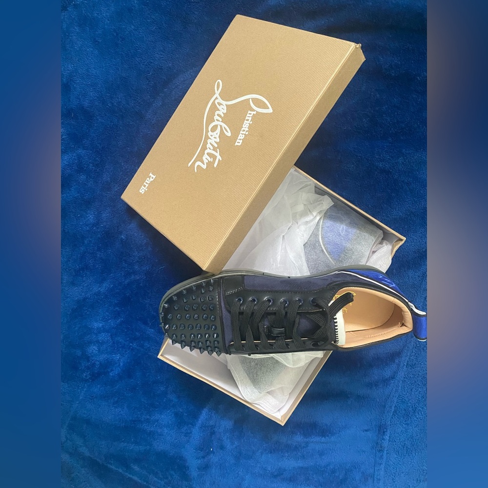Louis Strass Leopard Flat Veau Velours